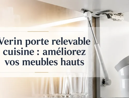Verin porte relevable cuisine : améliorez vos meubles hauts