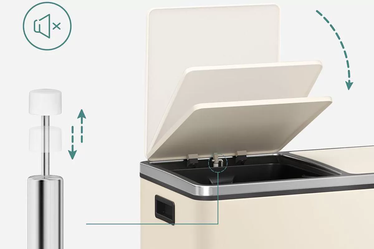 Clinical Waste Bin Dampers