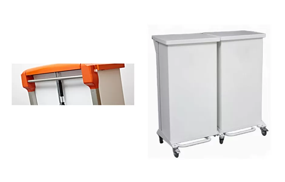 Hydraulic Dampers for Clinical Waste Bin